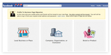 How To Convert Your Facebook Profile To A Business Fan Page 