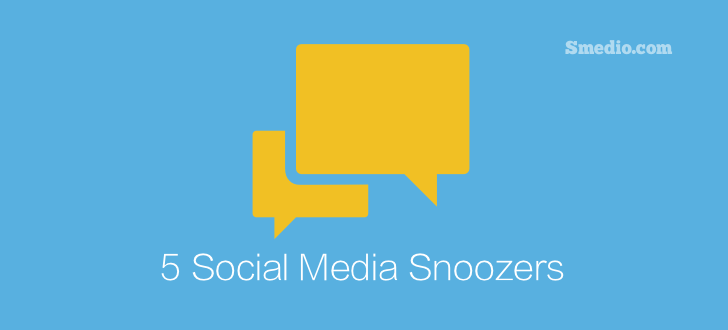 Social Media Snoozers
