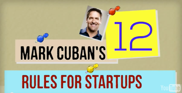 Mark Cuban Startup Rules